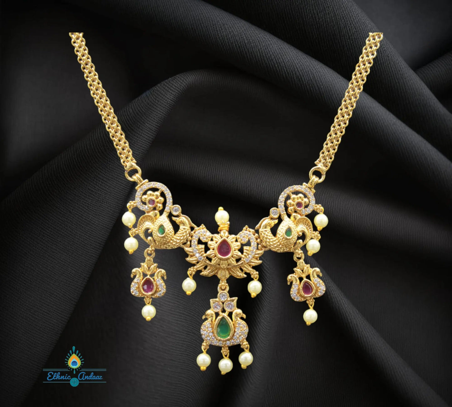 Anya gold set - Ethnic Andaaz