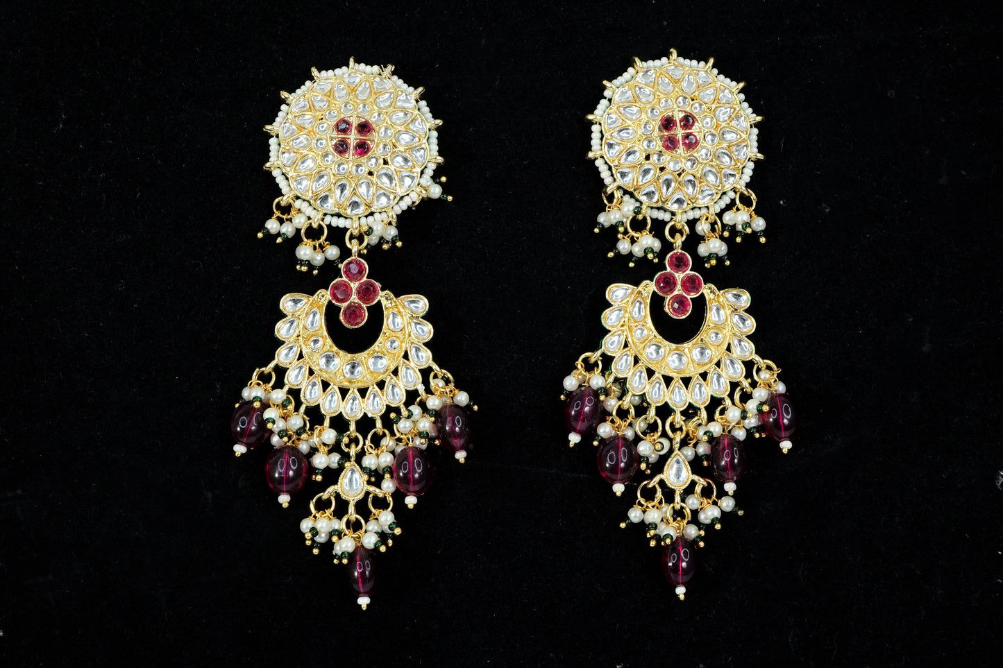 Layla Kundan Chandbali - Ethnic Andaaz