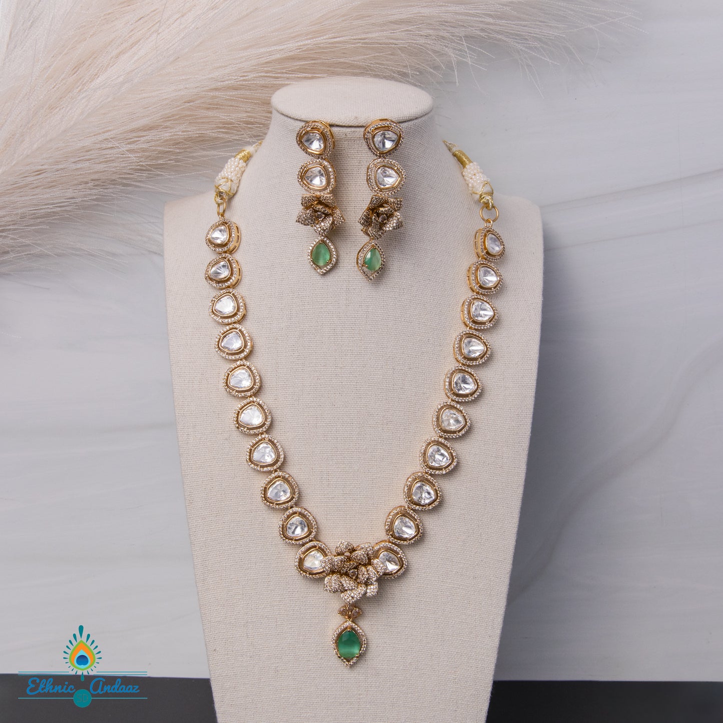 Aalya Kundan set