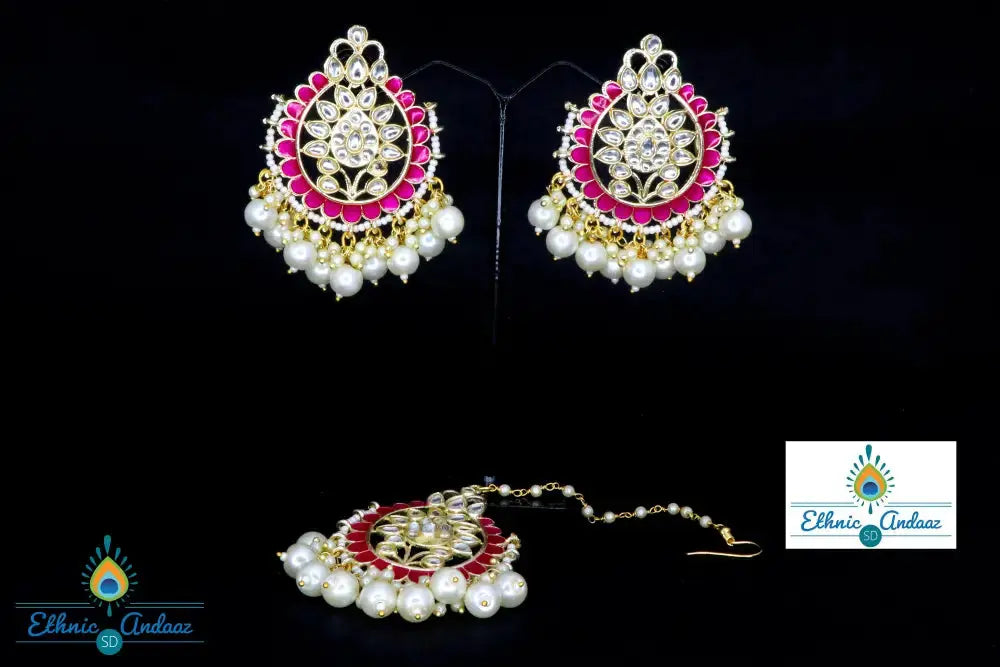 Mita Earring Tika Set