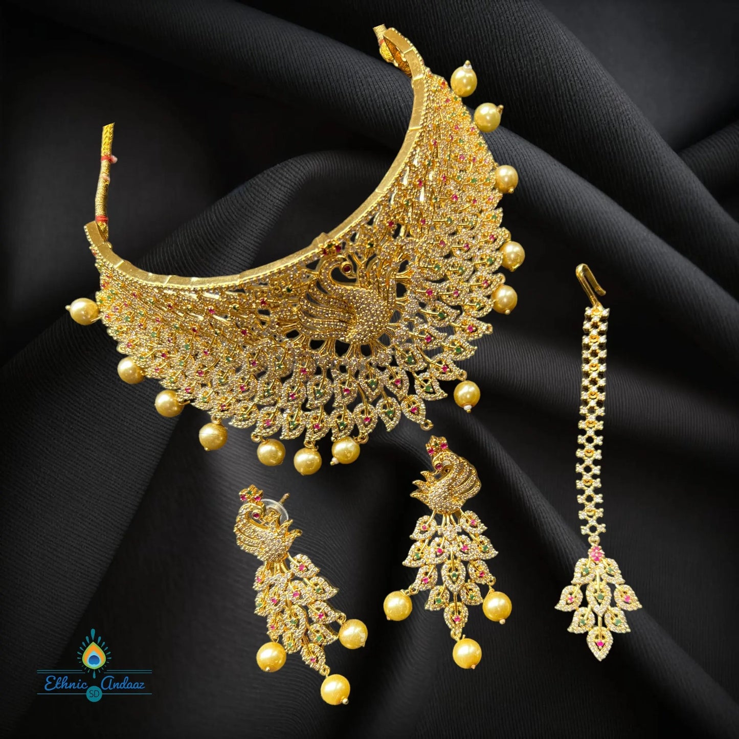 Morni choker set - Ethnic Andaaz