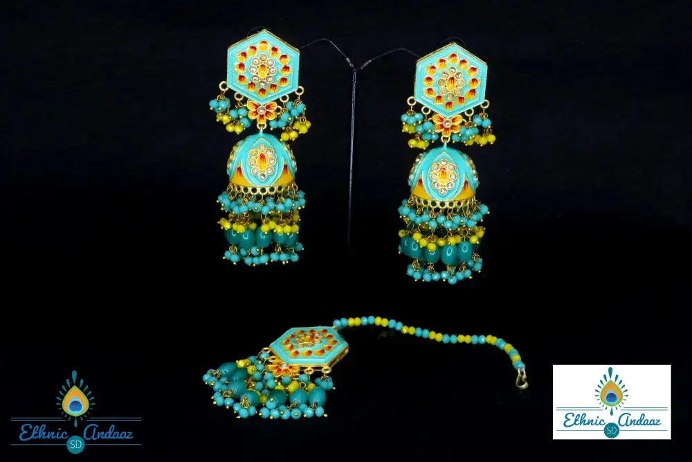 Naina Earring Tika Set