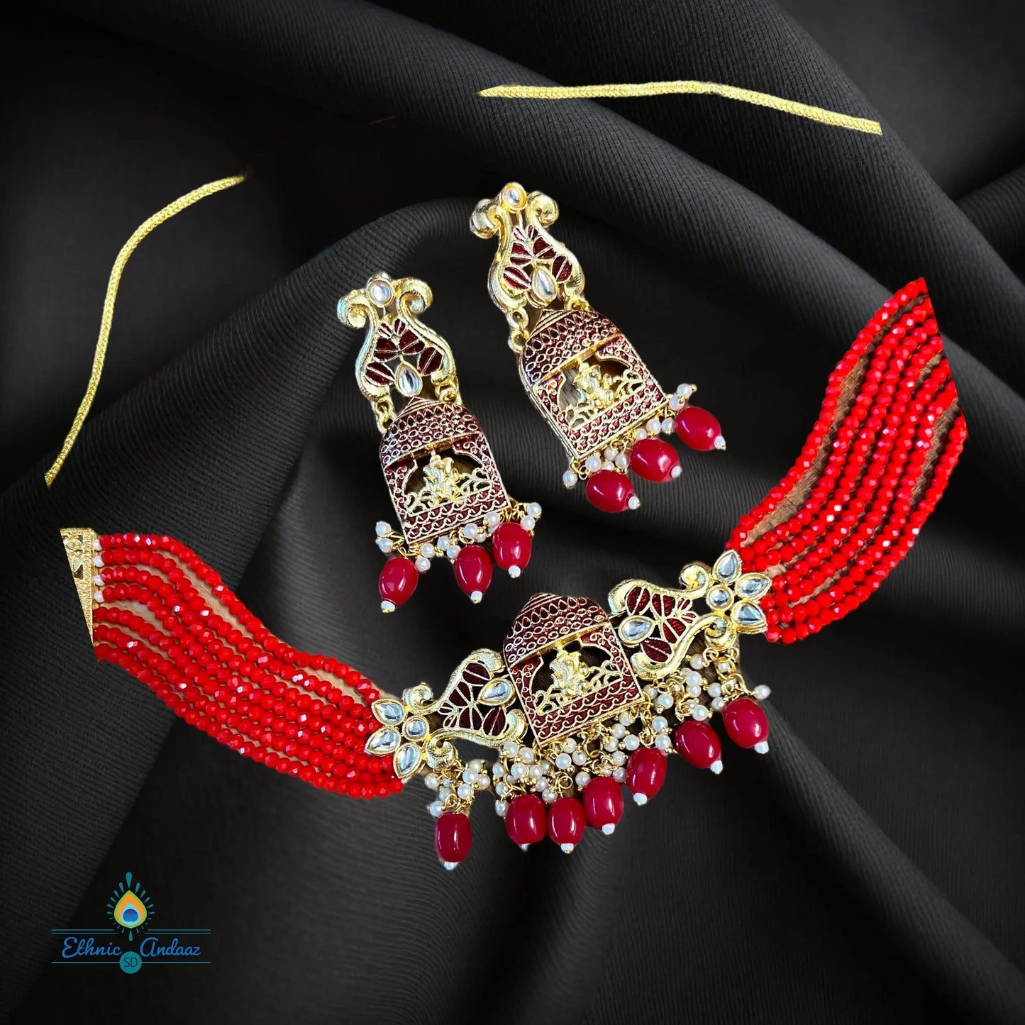 Palki Jaipuri set - Ethnic Andaaz