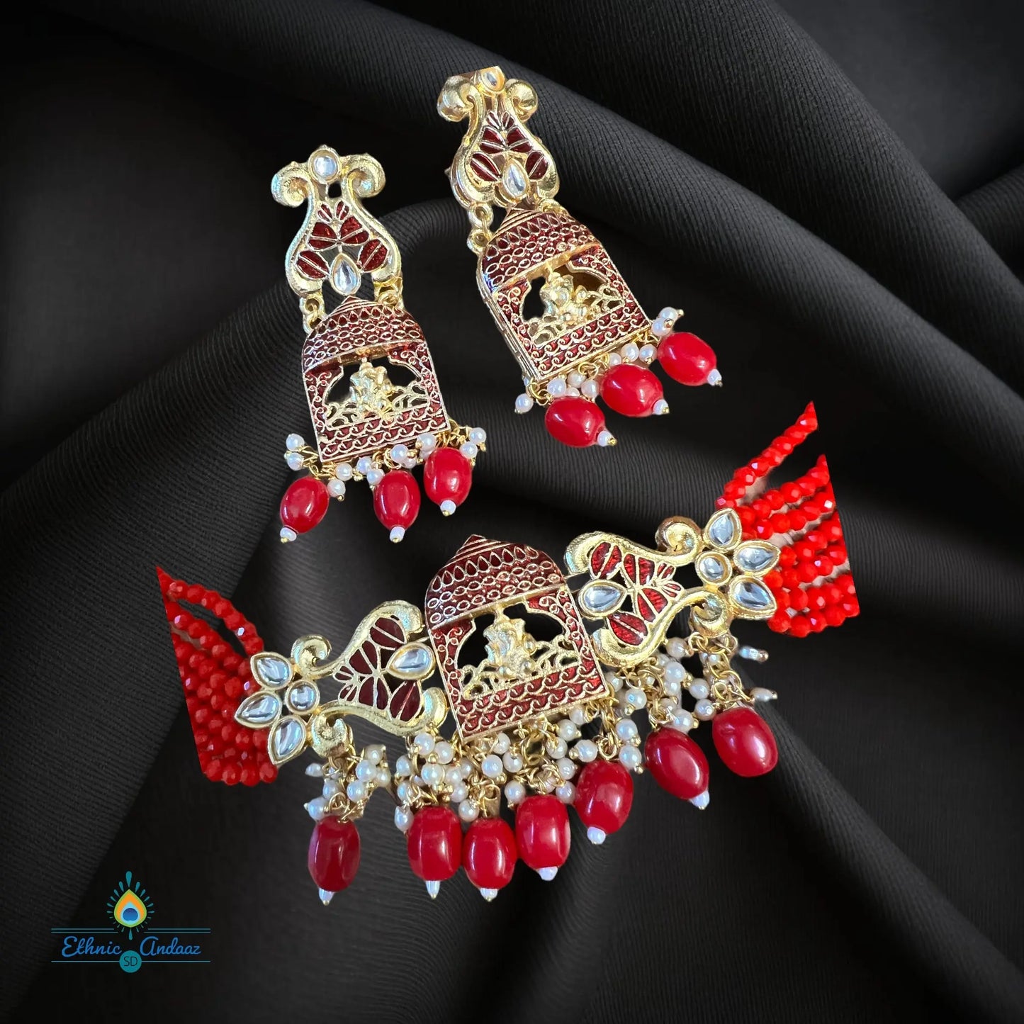 Palki Jaipuri set - Ethnic Andaaz