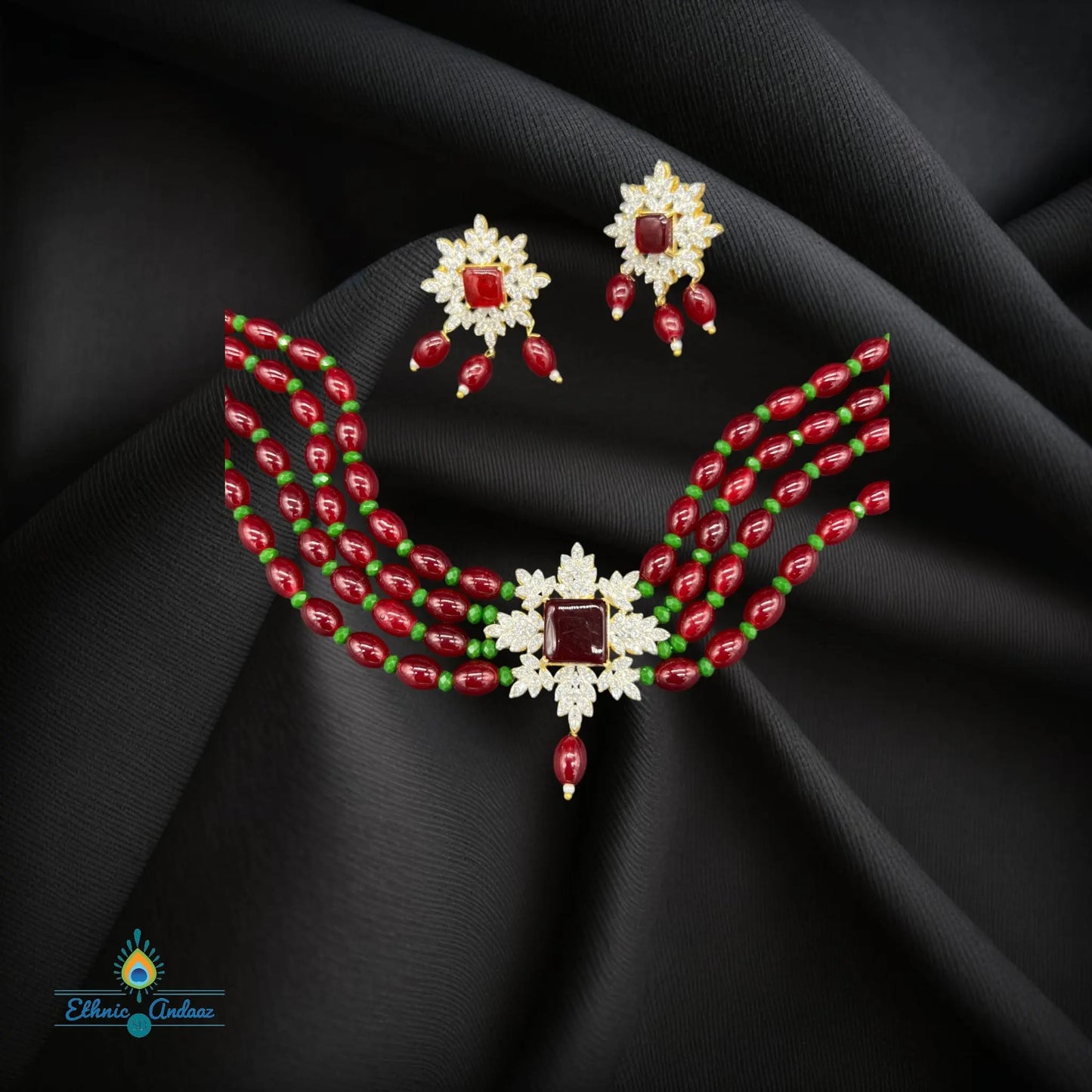 Zena JP Choker set - Ethnic Andaaz