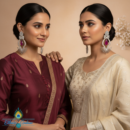 Bhavya CZ Earring