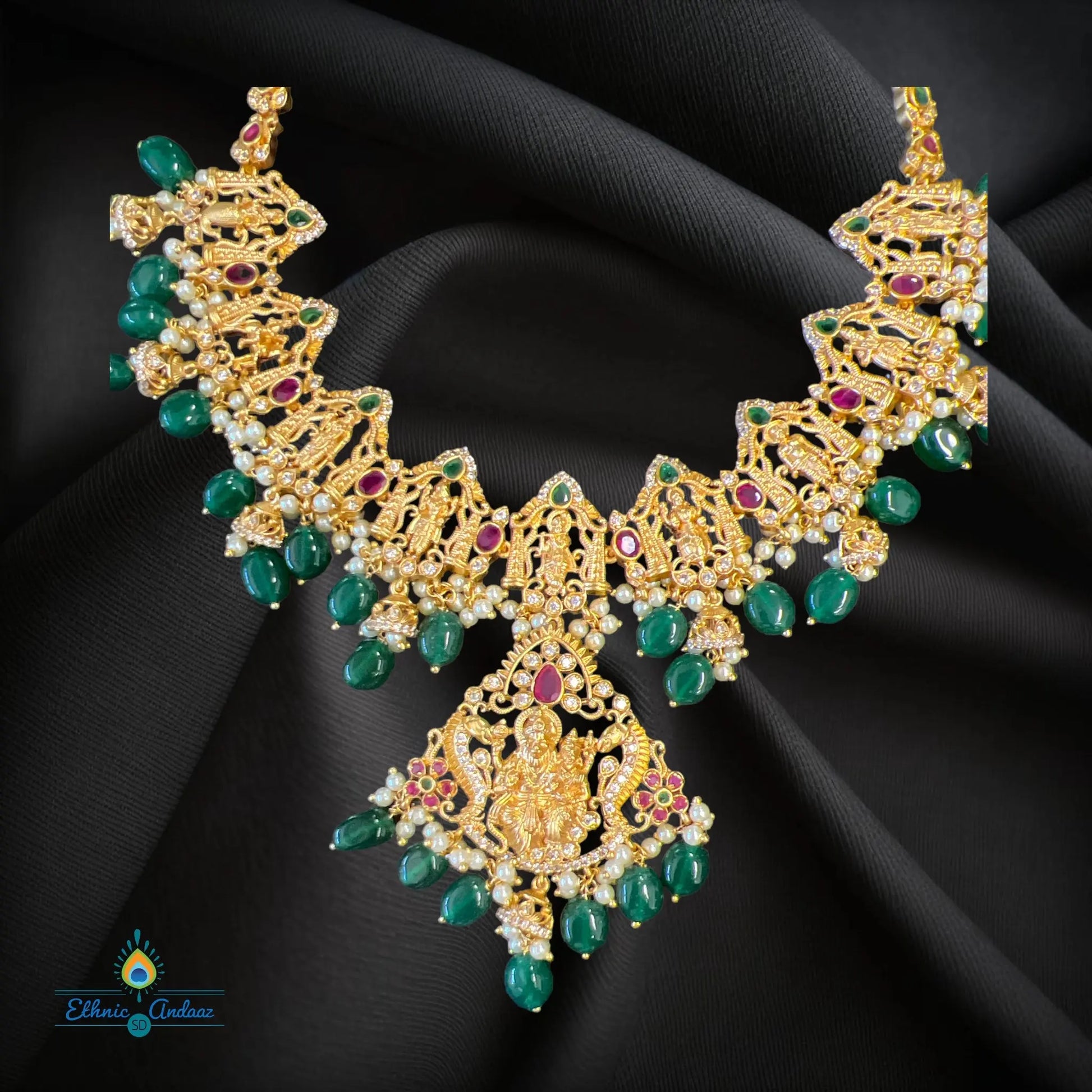 Aaranya gold set - Ethnic Andaaz