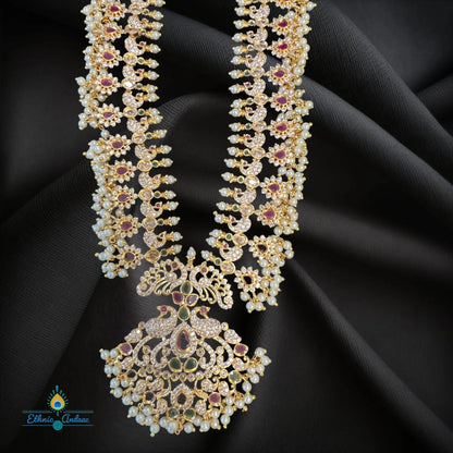 Aavika gold gutta pusalu set - Ethnic Andaaz