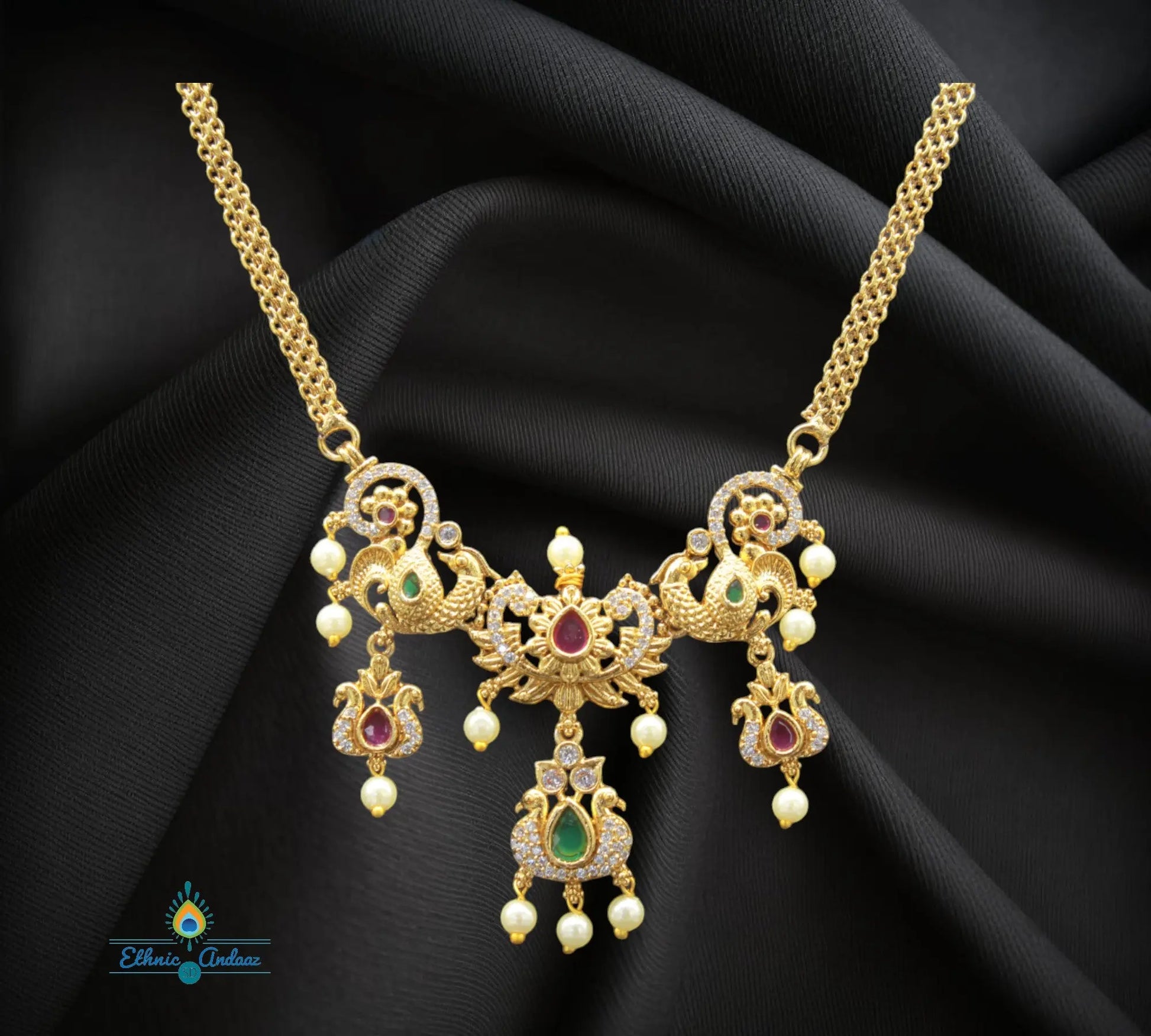 Anya gold set - Ethnic Andaaz