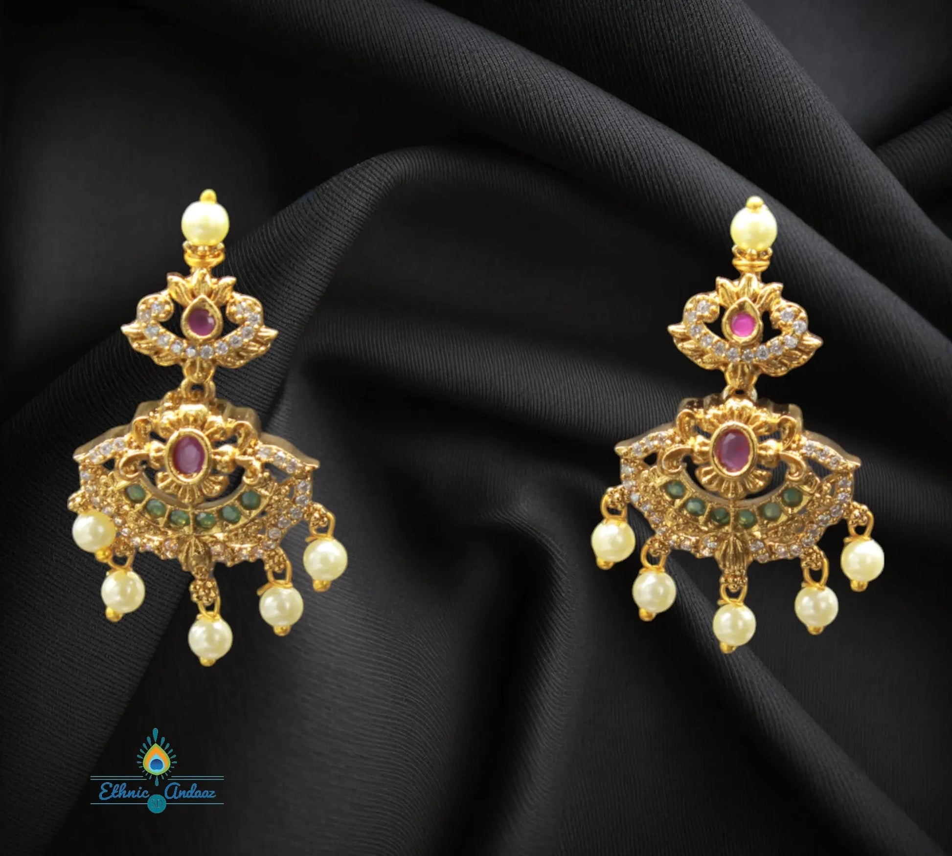 Anya gold set - Ethnic Andaaz