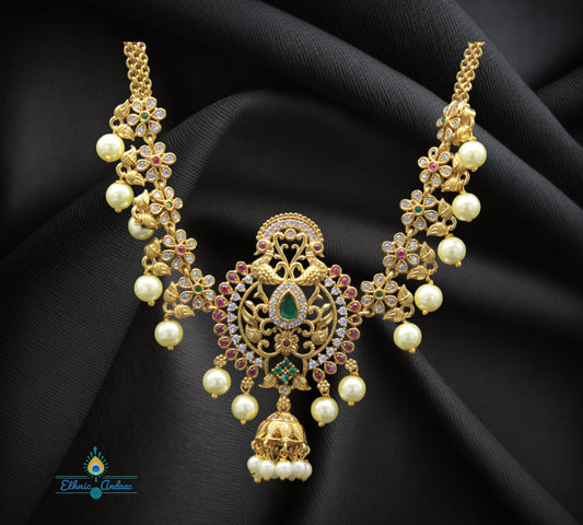 Saira gold set - Ethnic Andaaz