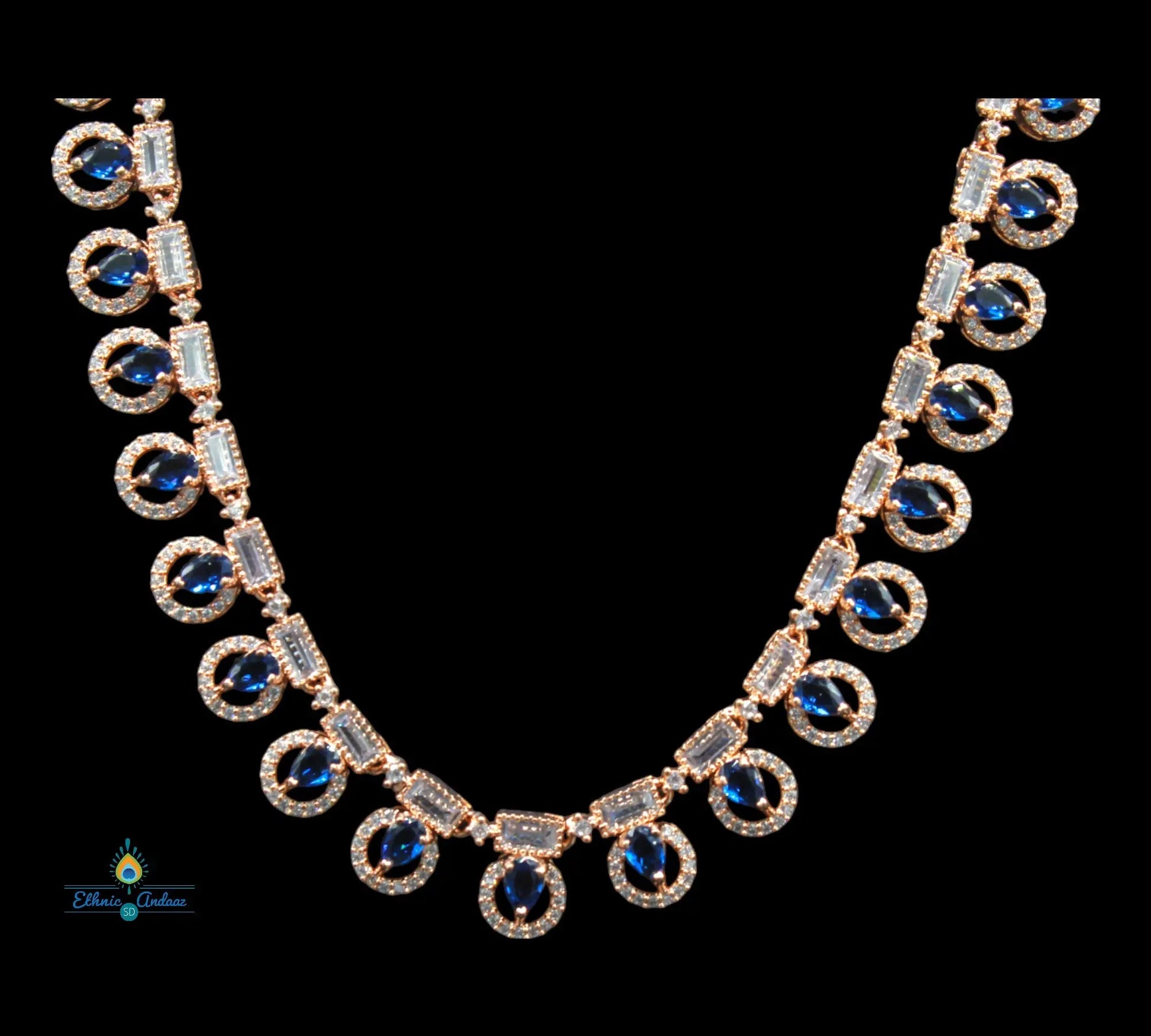 Ishana CZ Set - Ethnic Andaaz