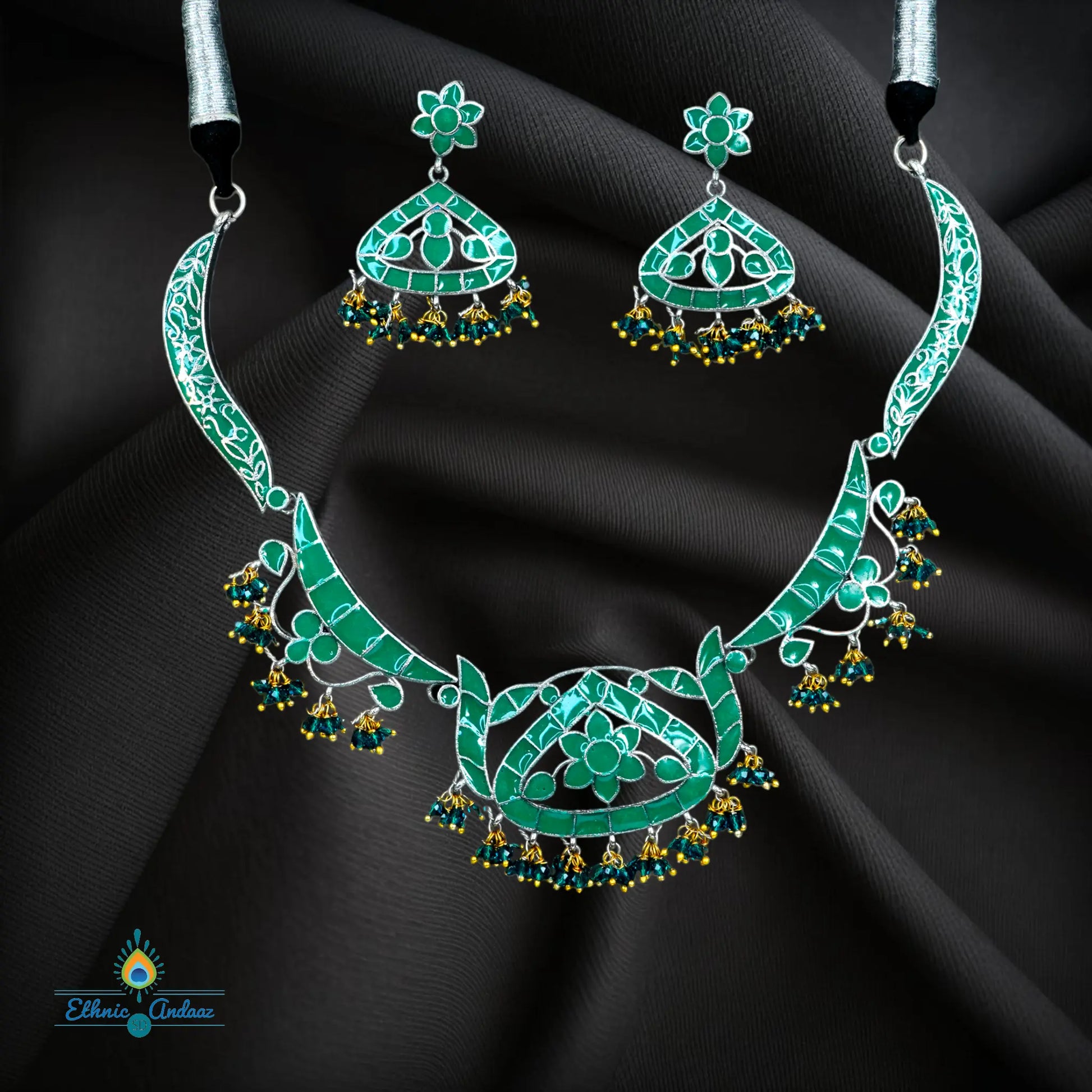 Kanika oxidised sets - Ethnic Andaaz