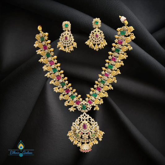 Laasya gold set - Ethnic Andaaz