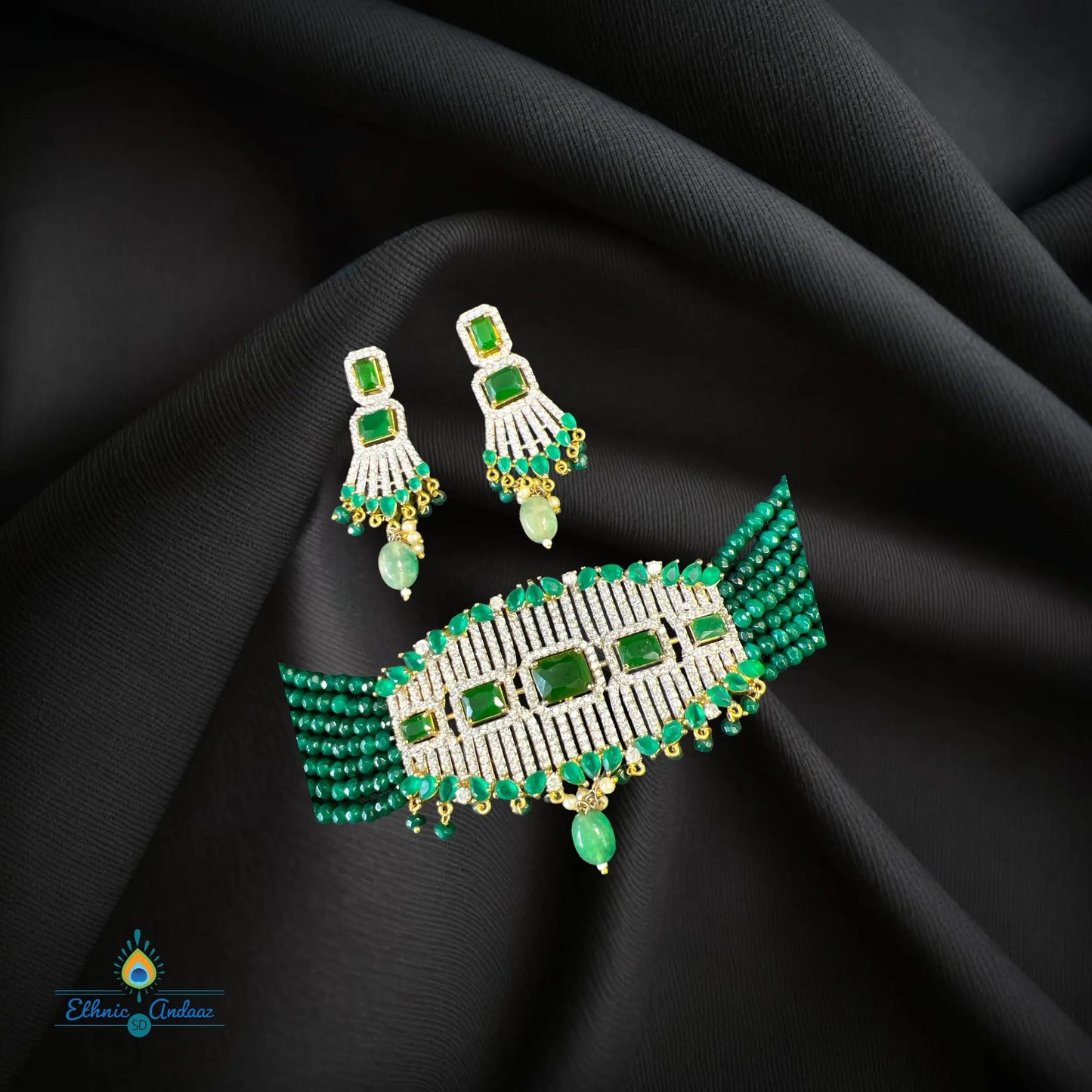 Maisha Jaipuri choker - Ethnic Andaaz