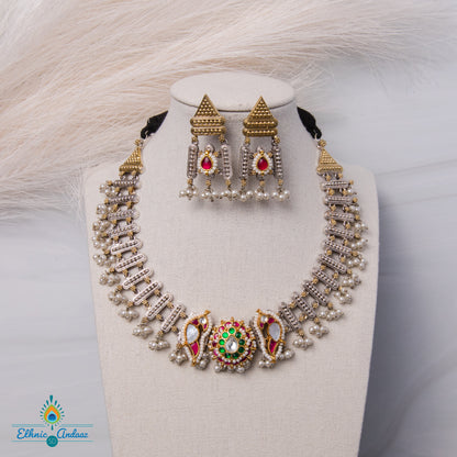 Mohini Silver replica set