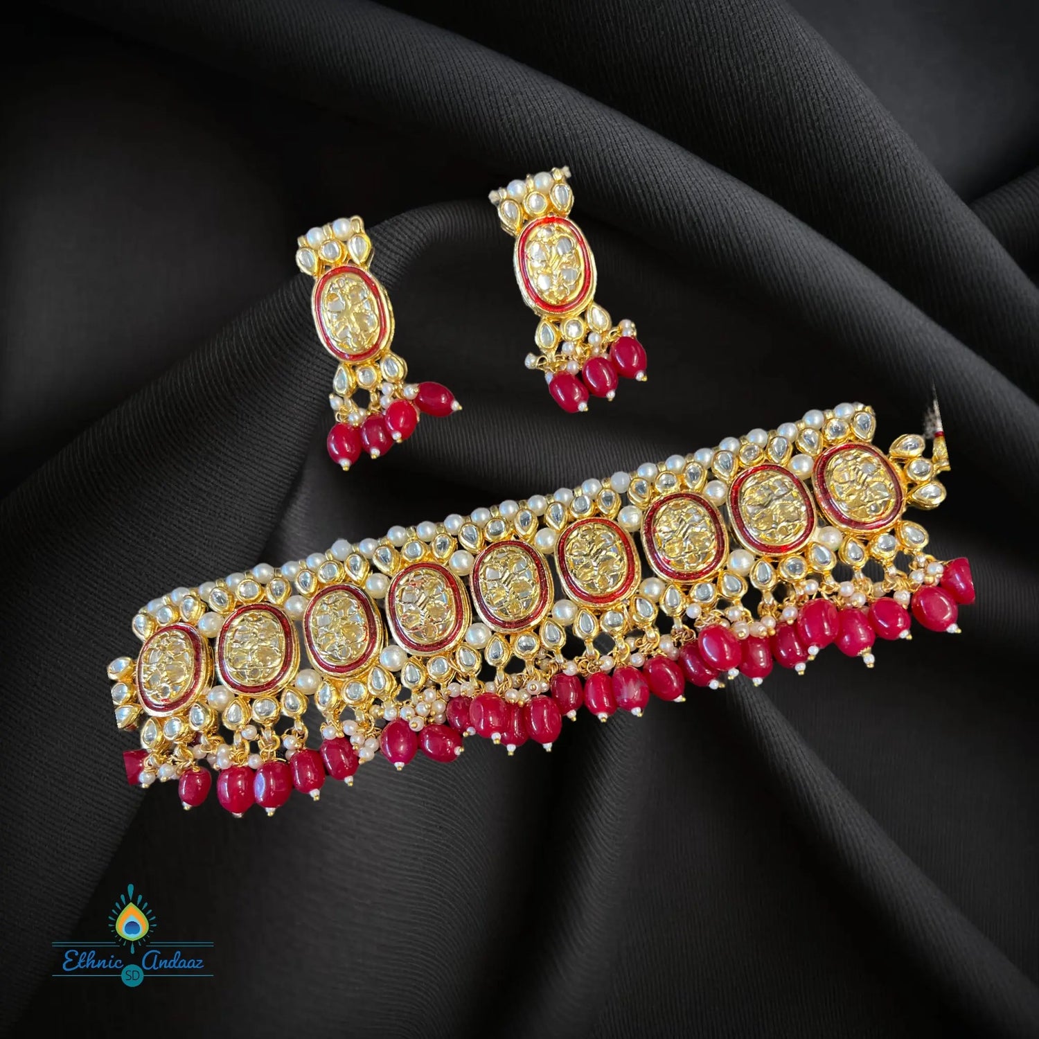 Raani Kundan Choker - Ethnic Andaaz