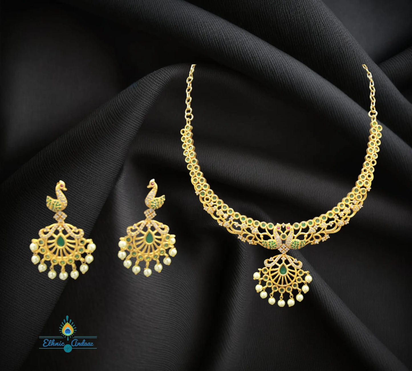 Rati Gold set - Ethnic Andaaz
