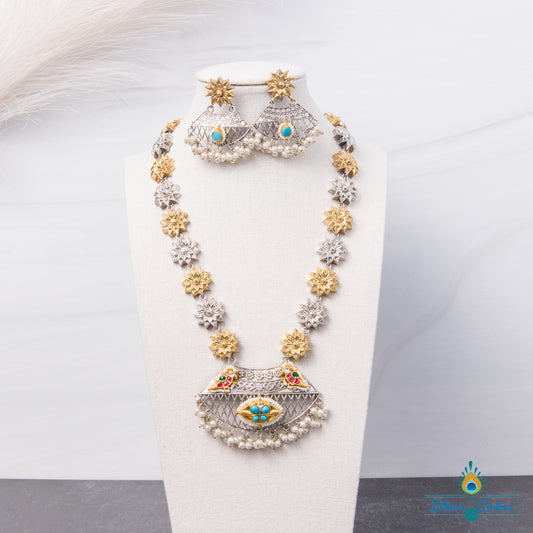 Lassya Oxidised set