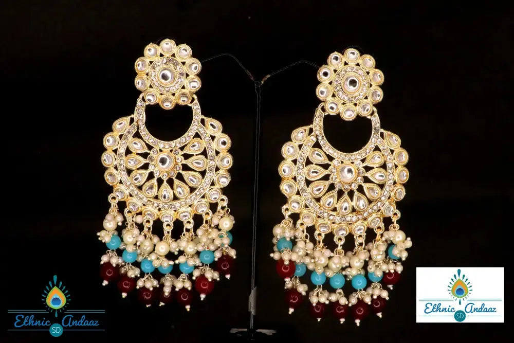 Vantika Kundan Earring
