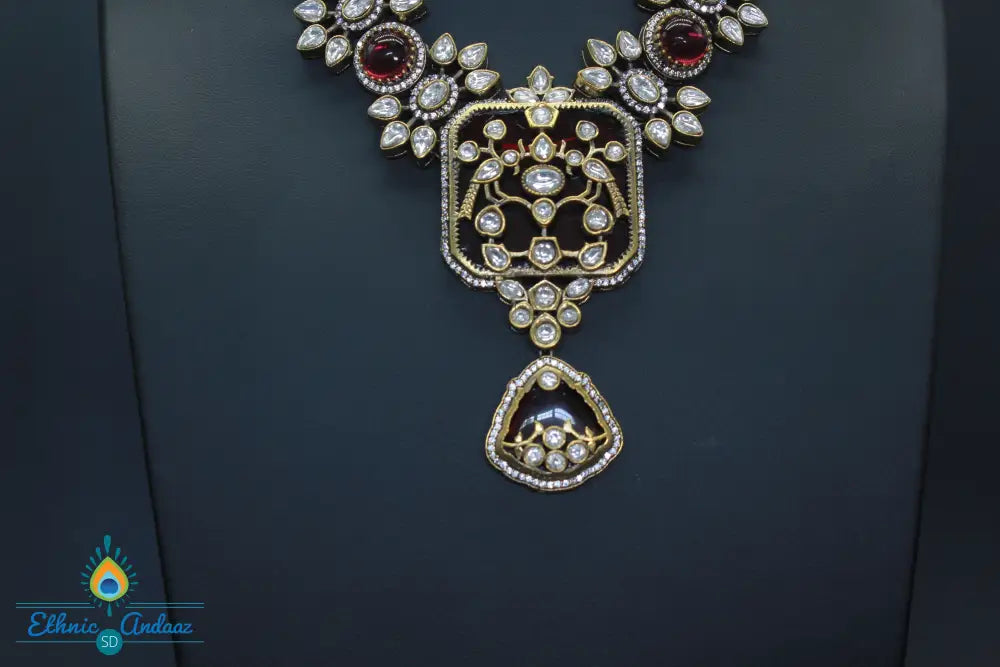 Anagha Jaipuri Set Jewelry