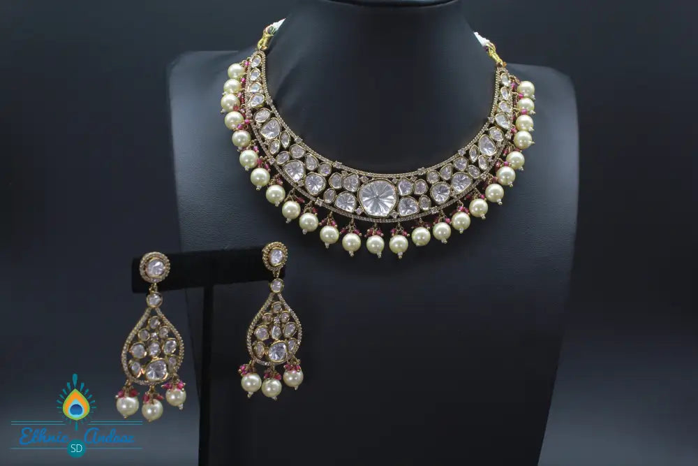 Raina Kundan Set Jewelry